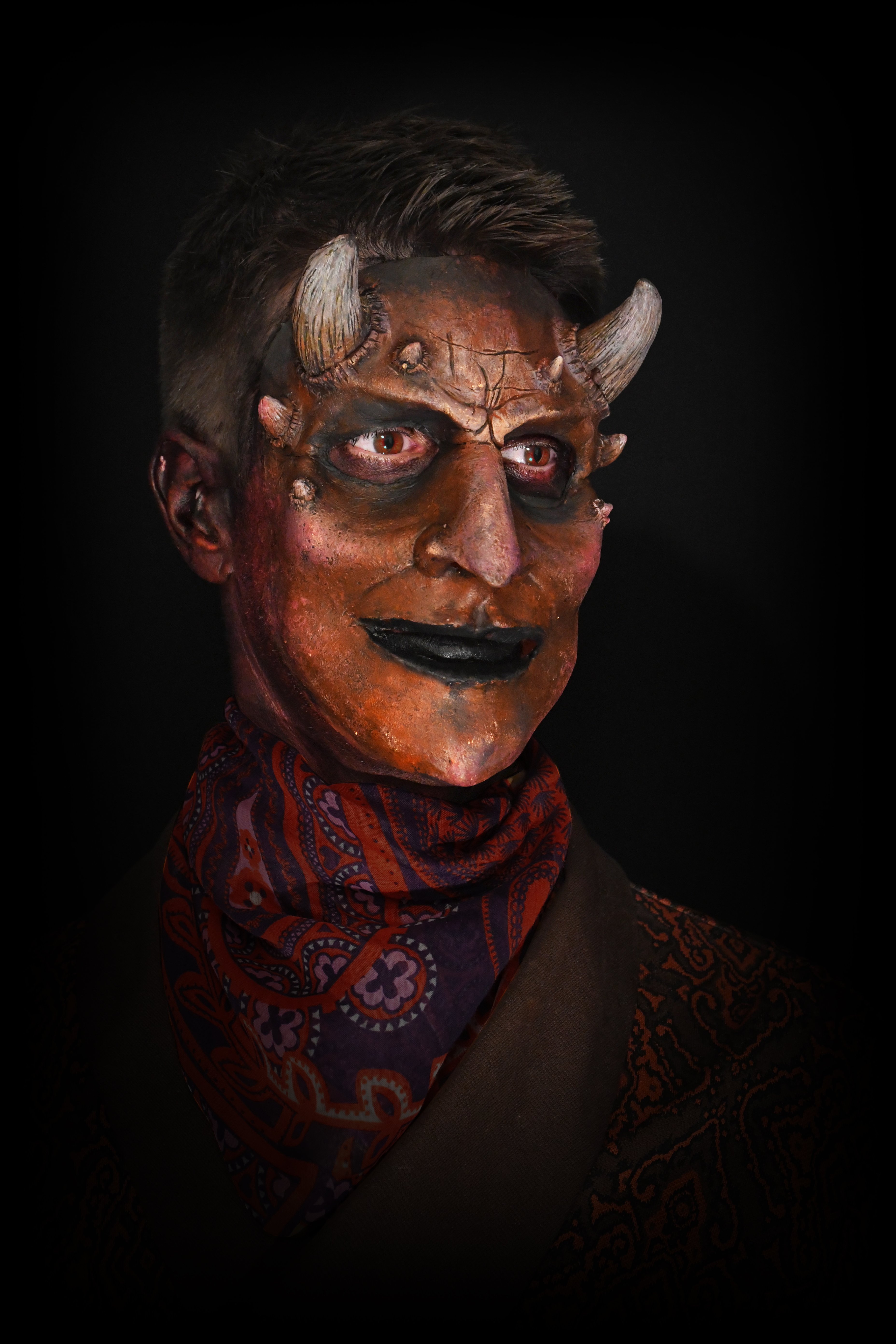 SFX Latex 'DEVIL' Mask Prosthetic - Image 3